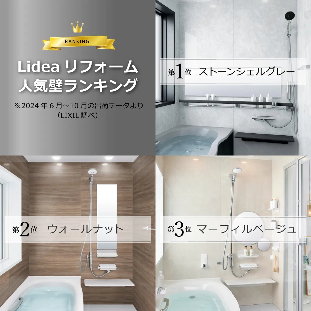 家の中で一日の疲れを癒す大切な空間、バスルーム。